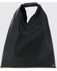 MM6 by Maison Margiela - Japanese Faux-Leather Handbag With Iconic Stitching - Lyst