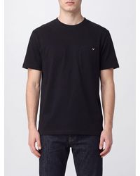Valentino Garavani - Cotton T-Shirt With Pocket And Vlogo Signature - Lyst