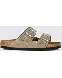 Birkenstock - Arizona Rivet Studded Suede Leather Sandals - Lyst