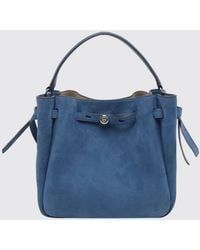 Tory Burch - Romy Mini Nubuck Leather Bucket Bag - Lyst