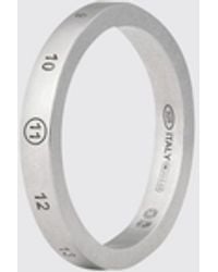 Maison Margiela - Contrast Engraved Numeric Logo Ring - Lyst