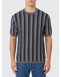 Emporio Armani - Cotton Crew Neck Sweater - Lyst