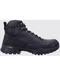 ROA - Andreas Lace-Up Leather Ankle Boots With Vibram Sole - Lyst