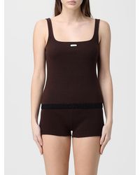 Entire studios - Stretch Cotton Top - Lyst