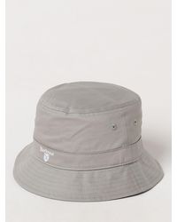 Barbour - Cappello in cotone con logo ricamato - Lyst
