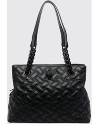 Kurt Geiger - Kensington Quilted Calf Leather Tote Bag With Double Handle - Lyst