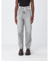Dondup - Bessie High-Rise Straight Leg Denim Jeans - Lyst