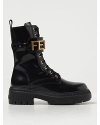 Fendi - 'graphy' Ankle Boots - Lyst
