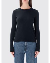 American Vintage - Long-Sleeved Slim Fit Crew Neck T-Shirt - Lyst