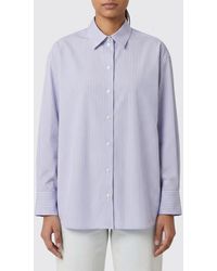 The Row - Striped Cotton Shirt - Lyst