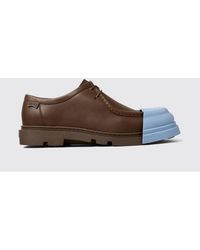 Camper - Junction Leather And Rubber Derby Shoes - Lyst