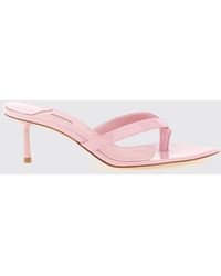 Le Silla - Gisele Patent Leather Sandals - Lyst