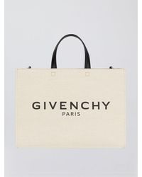 Givenchy - Borsa G-Tote media in tela - Lyst