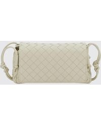 Bottega Veneta - Woven Leather Notturno Mini Bag - Lyst