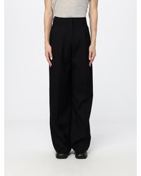 Golden Goose - High-Waisted Tailored Wide-Leg Trousers - Lyst