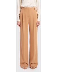 Ermanno Scervino - Satin Palazzo Trousers - Lyst