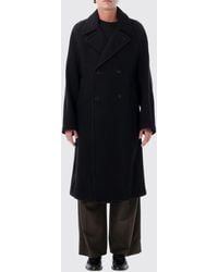 Lemaire - Long Double-Breasted Coat - Lyst