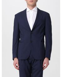 Corneliani - Silk And Wool Single-Breasted Blazer - Lyst