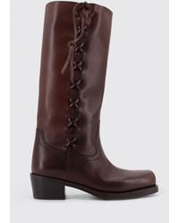 Paris Texas - Roxanne Leather Boot - Lyst