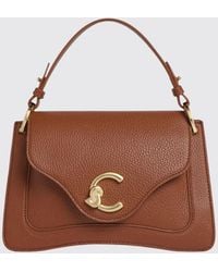 Coccinelle - C-Me Mini Hammered Leather Bag - Lyst