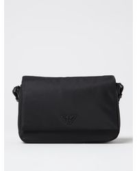 Emporio Armani - Borsa A Tracolla Con Logo - Lyst