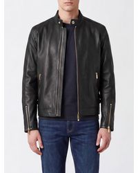 Versace - Giacca Biker - Lyst