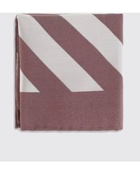 Brunello Cucinelli - Striped Pure Silk Pocket Square - Lyst