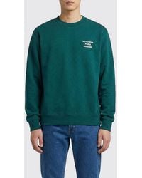 Drole de Monsieur - Cotton Crewneck Sweatshirt With Logo - Lyst