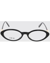 Dior - Oval Mini Cd Optische Brille Aus Acetat - Lyst
