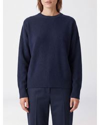Loulou de Saison - Dropped Shoulder 100% Cashmere Crewneck Sweater - Lyst