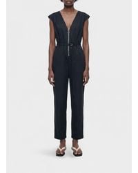 Patrizia Pepe - Cotton Blend Jumpsuit - Lyst