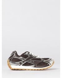 Bottega Veneta - Orbit Mesh And Rubber Sneakers - Lyst