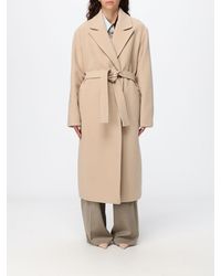 Paul Smith - Long Wool Blend Robe Coat With A Relaxed Fit - Lyst