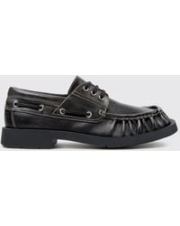 CAMPERLAB - Patterned Mil 1978 Calfskin Boat Shoes - Lyst