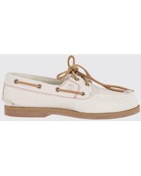 Timberland - Classic Boat Mokassins Aus Geprägtem Leder - Lyst