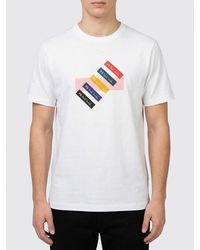 Paul Smith - Cotton T-Shirt With Logo - Lyst