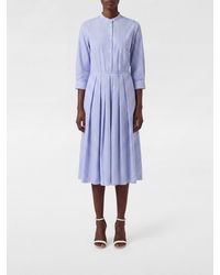 Aspesi - Striped Midi Shirtdress - Lyst