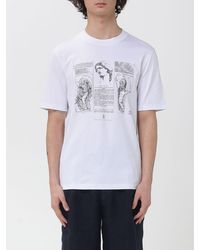 Brunello Cucinelli - Printed Cotton T-Shirt - Lyst