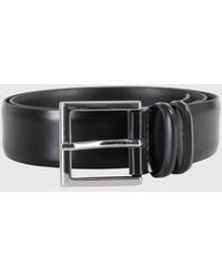 Orciani - Brushed Leather Belt - Lyst