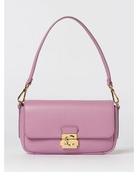 Coccinelle - C-Me Lock Medium Grained Leather Bag - Lyst