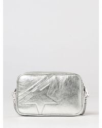 Golden Goose - Mini Star Laminated Leather Camera Bag With Removable Strap - Lyst