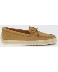 Tod's - Nubuck Loafer - Lyst