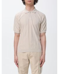 Paul & Shark - Paul &Amp Shark Cotton Knit Polo Shirt - Lyst