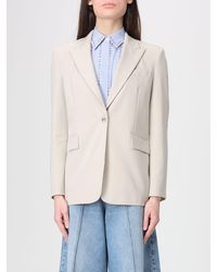 Pinko - Blazer Cruzado De Crepé - Lyst