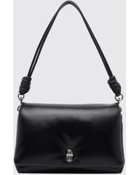 Marc Jacobs - The Dual Puffy Leather Shoulder Bag With A Knotted Handle - Lyst