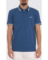 BOSS - Basic Cotton Polo Shirt - Lyst