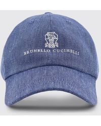 Brunello Cucinelli - Logo Embroidered Baseball Cap - Lyst
