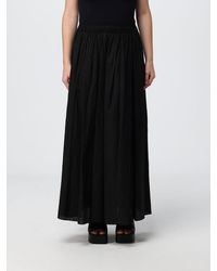 Tela - Cotton Blend Pleated Skirt - Lyst