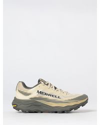 Merrell - Agility Peak 6 Technical Fabric Sneakers With Vibram Sole And Contrast Logo - Lyst