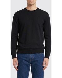 Zanone - Cotton Crew Neck Sweater - Lyst